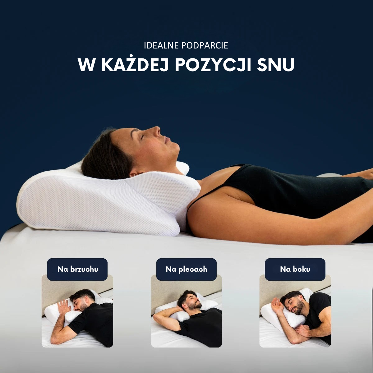 Poduszka z pianki memory KomfiSleep® | Komfitex